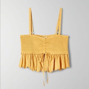 Aritzia - Wilfred Dareau Camisole - Cairo Gold